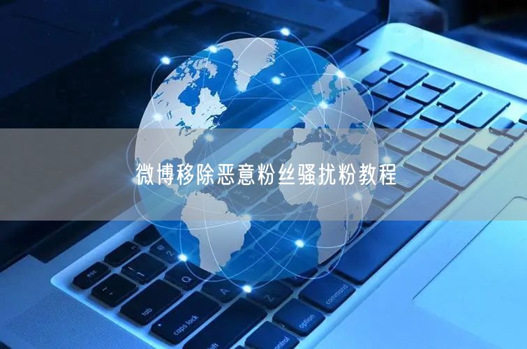 微博移除恶意粉丝骚扰粉教程
