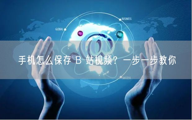 手机怎么保存 B 站视频？一步一步教你