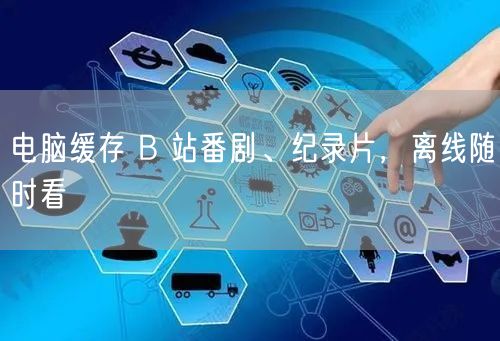 电脑缓存 B 站番剧、纪录片，离线随时看
