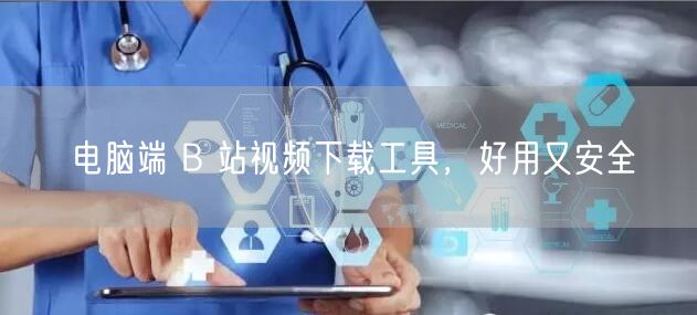 电脑端 B 站视频下载工具，好用又安全