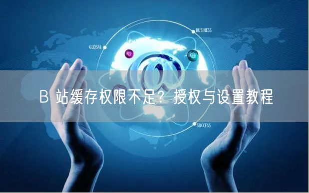 B 站缓存权限不足？授权与设置教程
