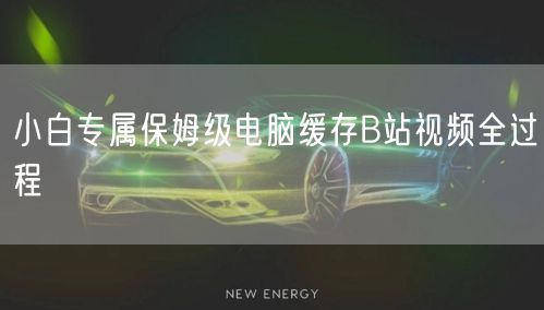 小白专属保姆级电脑缓存B站视频全过程